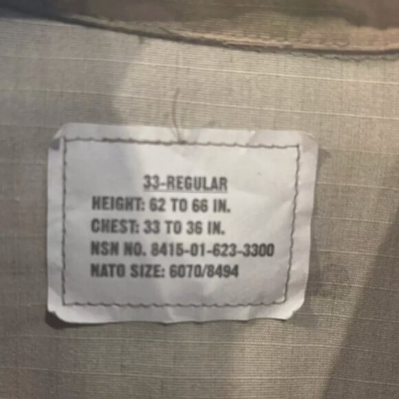 Women’s 33 Regular OCP Army Jacket - Picture 3 of 3